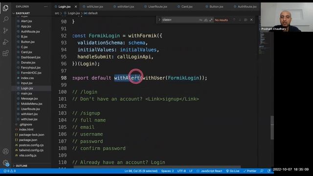 Lecture 32: API error handling in React app using Context API-Coding for beginners-CodeYogi смотреть онлайн