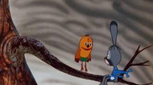 Зайчонок и муха