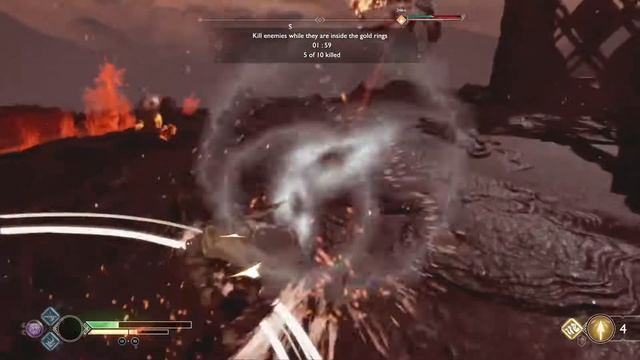 God of War - Circle trial impossible challenge смотреть онлайн