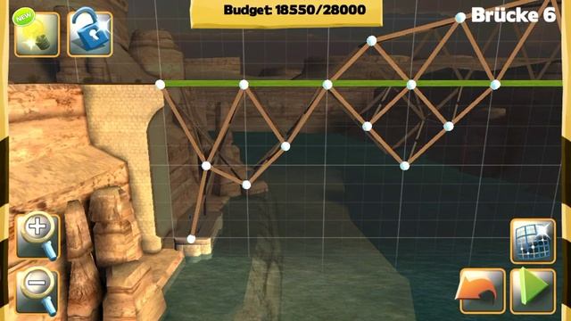 Bridge Constructor - Bridge 6 - The Ridge - Walkthrough смотреть онлайн