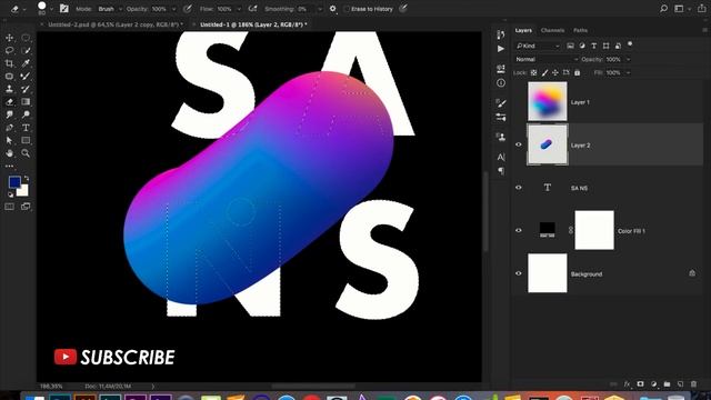 How to Create Fluid Gradient Cover Art - Photoshop Tutorials смотреть онлайн