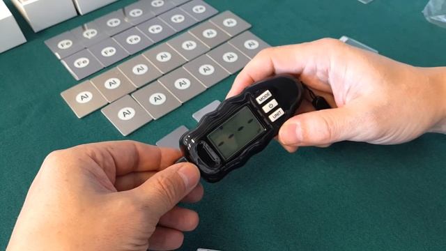 Включение толщиномера DPM-816 смотреть онлайн