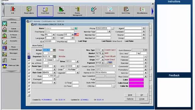 OPERA | VLS515g: OPERA V5 Basic Check In смотреть онлайн