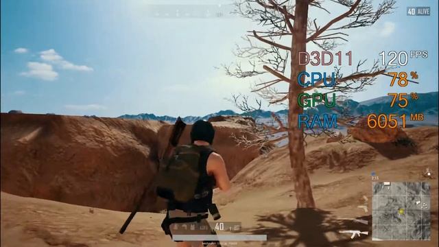 GeForce GTX 1050 ti -- Intel Pentium Gold G5400 -- PUBG FPS Test Miramar 1366X768 смотреть онлайн