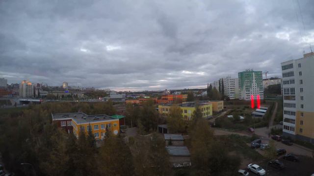 Заход солнца Time-lapse смотреть онлайн