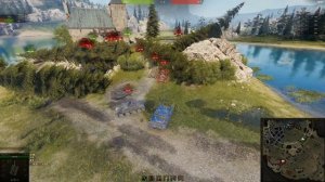 Зеки против Охранников - Билли играет в тренях World of Tanks