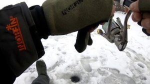 ЗИМНЯЯ ЛОВЛЯ СУДАКА на БАЛАНСИР ДРОП-ШОТ! рыбалка зимой, зимние снасти на судака, зимняя рыбалка.