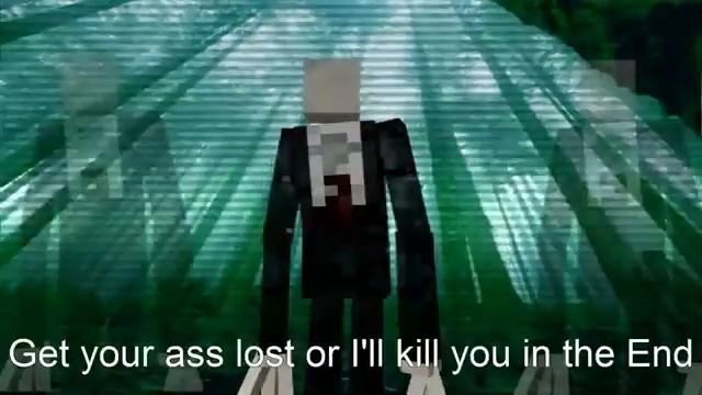 Slenderman Vs Enderman - Epic Rap Battles Of Minecraft -23