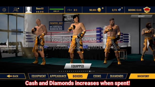 Real Boxing 2 MOD APK Unlimited Money Version 1.40.0 смотреть онлайн