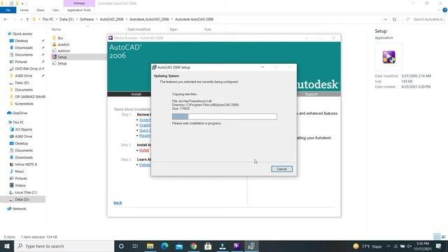 How To Install Autocad 2006 | Window 7 8 10 | #autocad # software смотреть онлайн