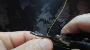 Рыболовный узел восьмерка схема.