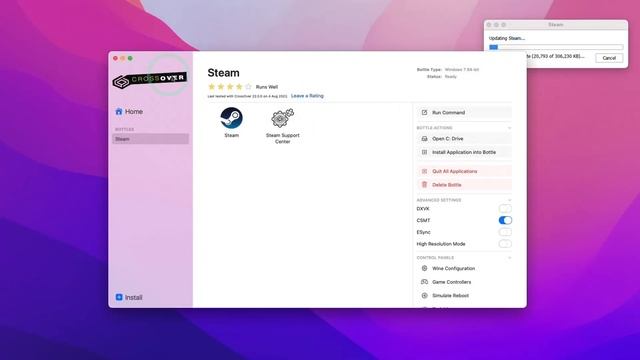 XCOM 2 HUGE performance boost on M1 Mac - CrossOver Windows vs macOS, full setup tutorial смотреть онлайн