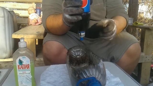 Как отделить отработку от воды с помощью жидкого мыла.Быстрый лайфхак!!! смотреть онлайн