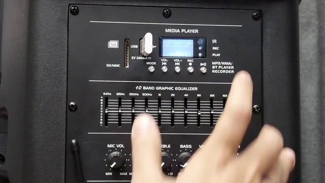 AERONS APS415A Karaoke Speaker with 2 UHF Mic смотреть онлайн