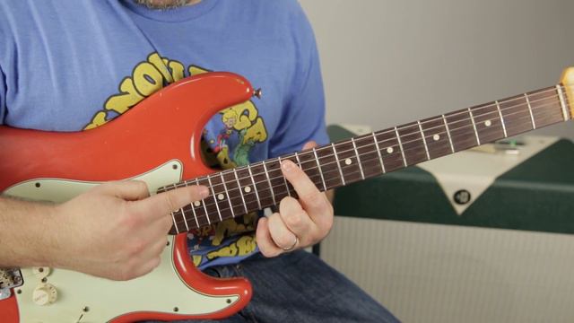 Minor Pentatonic Scale Root on "A" String PART 3 - Lead Guitar Practice Routine смотреть онлайн