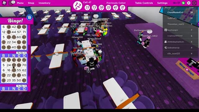 Roblox Bloxy Bingo [LIVE] - Join with me in VIP Server смотреть онлайн