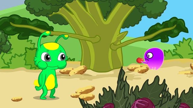 Johny Johny Yes Papa song | Songs for Kids | Groovy the Martian смотреть онлайн