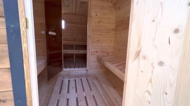 Обзор квадробани 4 метра с торцевым входом от компании Doktorpar смотреть онлайн