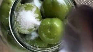 Соленье из алычи