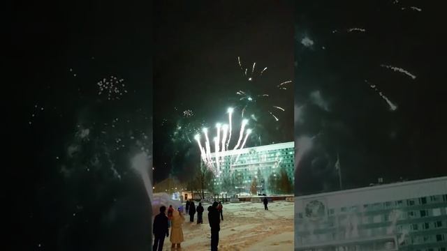 Новогодний салют 2017 г. Пермь смотреть онлайн
