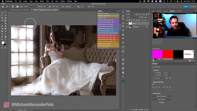 Easy Light Effects Actions for Photoshop | Michael Alexander смотреть онлайн