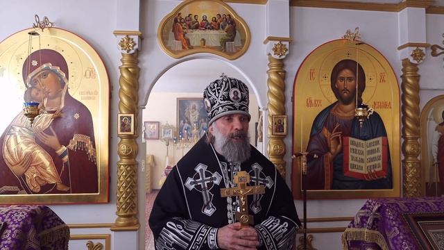Проповедь епископа Питирима (Творогова) в пятницу 3-й Недели Великого поста.25.03.2022 смотреть онлайн