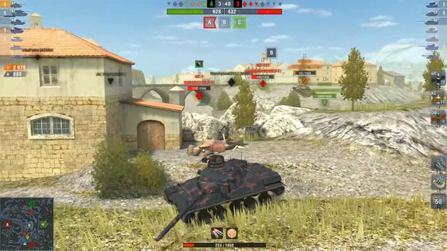 wot blitz Противостояние средних танков,СССР,Франция,Европа. смотреть онлайн