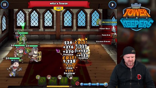 Daily Tower Attack #1 - Counter Ninja and Spellsword - Tower Keepers смотреть онлайн