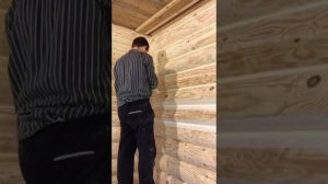 Заделка швов герметиком в бревенчатом доме своими руками