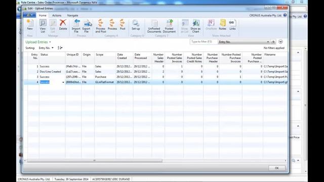 Uploader For Microsoft Dynamics NAV смотреть онлайн