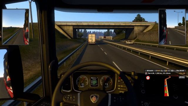 POV Driving Scania Truck From Manchester to Oslo (Part 2) смотреть онлайн