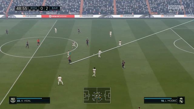 Barcelona vs Real Madrid | 3 - 0 | Fifa 19 | keyboard mouse gameplay | infinity смотреть онлайн