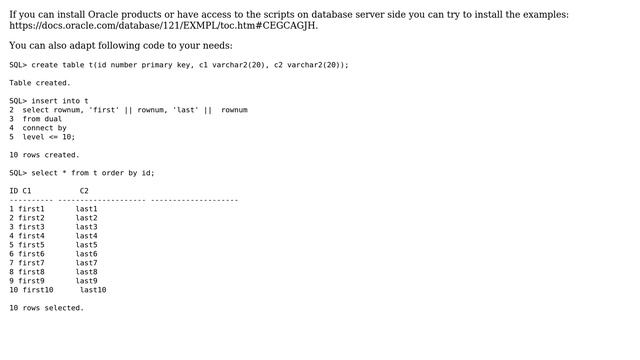 Databases: Where to find Dummy Data For Oracle Database (2 Solutions!!) смотреть онлайн