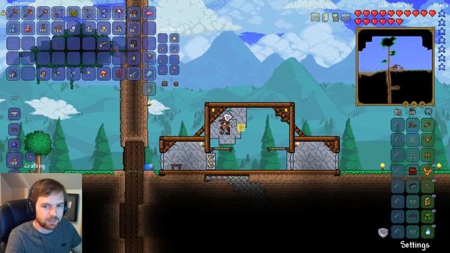 Terraria | THE FIRST BUILD! | Python's World (Hub World/Playthrough) w/Python [#4] смотреть онлайн