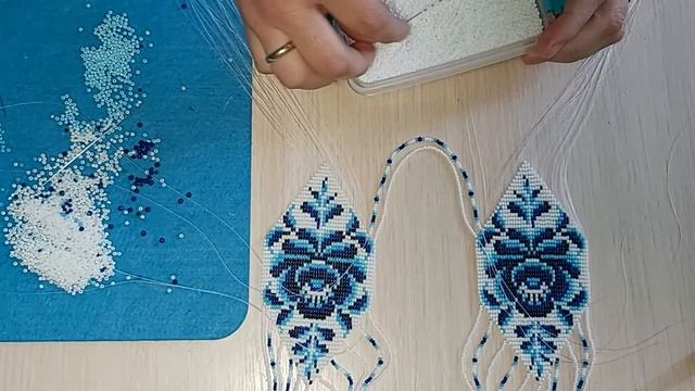 Процесс работы над круговым герданом. Этап 4 смотреть онлайн