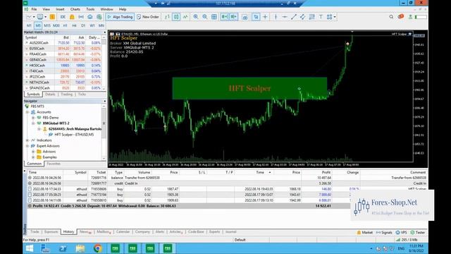 HFT Scalper Made 100%+ in a Day смотреть онлайн