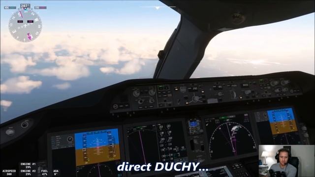 Requesting a MAX CLIMB TAKEOFF in the Boeing 787 (with ATC) - Microsoft Flight Simulator смотреть онлайн