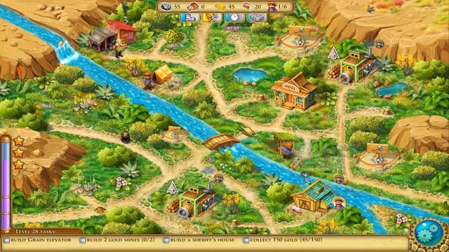 Rush for gold: California - Level 28 - Excellent / 3 stars смотреть онлайн