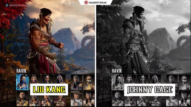 Mortal Kombat 1 Announcer Voice Comparison: Liu Kang VS Johnny Cage 🔥 смотреть онлайн