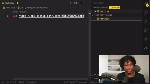 Test HTTP Endpoints with VS Code смотреть онлайн