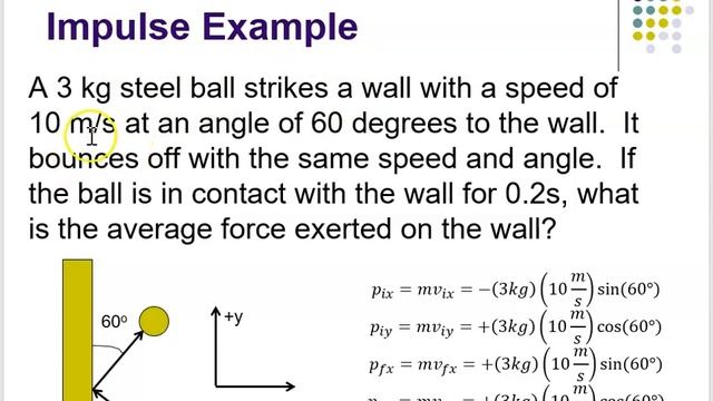 Differential form of Newton's 2nd Law & Impulse смотреть онлайн