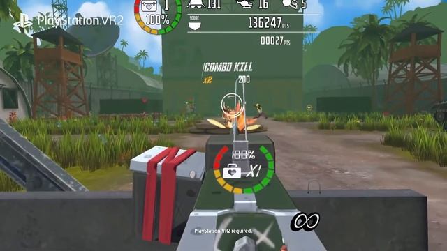 Operation Wolf Returns: First Mission VR - Official Gameplay Trailer смотреть онлайн