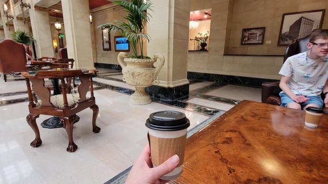 США Дорого Богато Старинная гостиница Davenport Hotel 🏨Наш Центр горда. смотреть онлайн