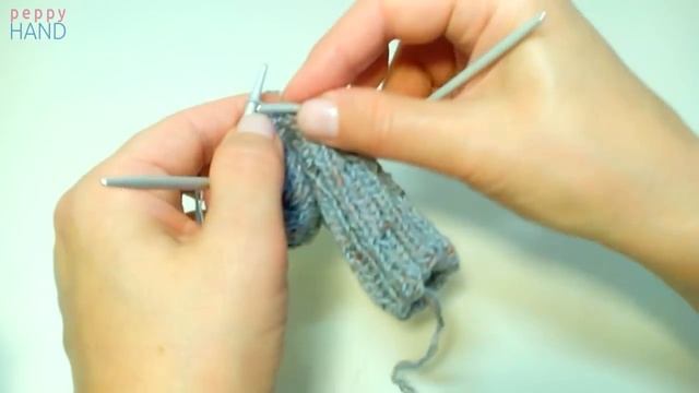 Вяжем ДЕТСКИЕ НОСОЧКИ спицами | Подробный урок