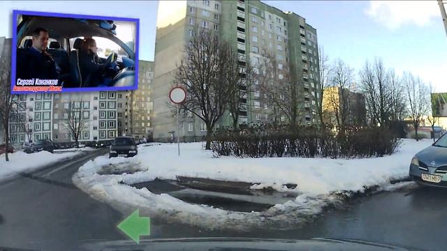 Готовимся к экзамену в ГАИ по маршруту ГАИ Семашко №1 смотреть онлайн