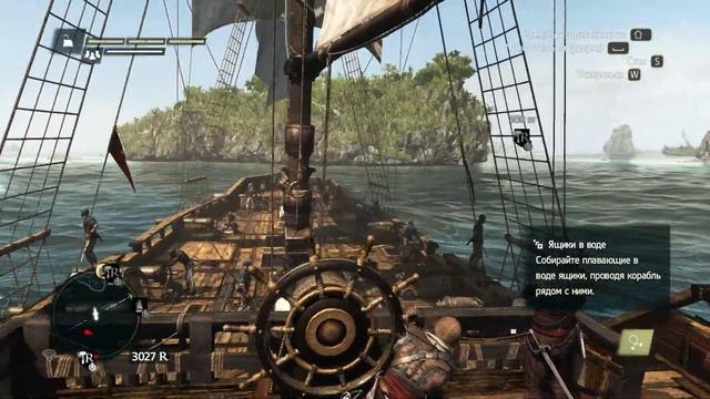 Assassin's Creed 4 Black Flag #12 - Улучшаем Галку дальше смотреть онлайн