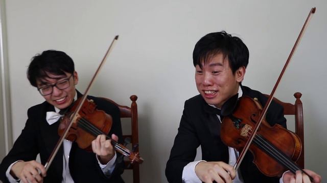 Performing 2nd Violin Part of The Blue Danube Waltz by Strauss смотреть онлайн