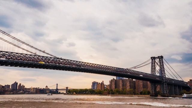 Bridges of New York City, 4K video смотреть онлайн