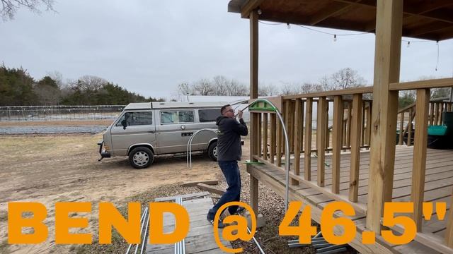 How to Make 4 Foot Low Tunnel Hoops | DETAILED Step by Step to a 4-ft Bender смотреть онлайн