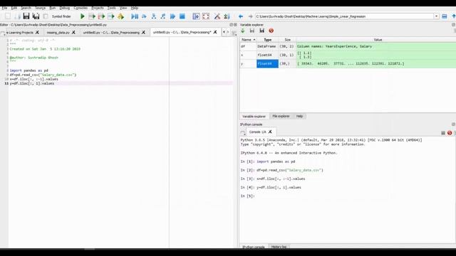 Training & Test Set Explain with Python Coding Session - Hindi смотреть онлайн